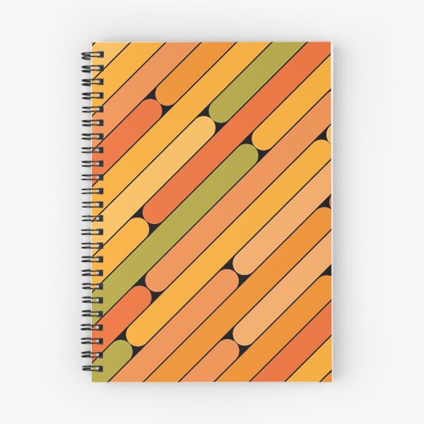 Item preview, Papaya Color Diagonal Pattern designed and sold by MagicSpread.