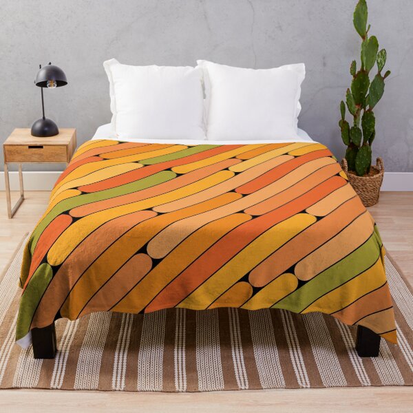 Item preview, Papaya Color Diagonal Pattern designed and sold by MagicSpread.