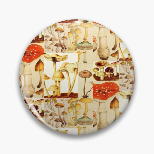 Item preview, Oldish Vintage Mushroom Montage Set #1 designed and sold by Krispsm.
