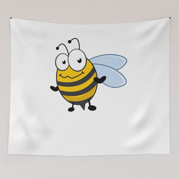 Item preview, cute wholesome bee designed and sold by DevDn.