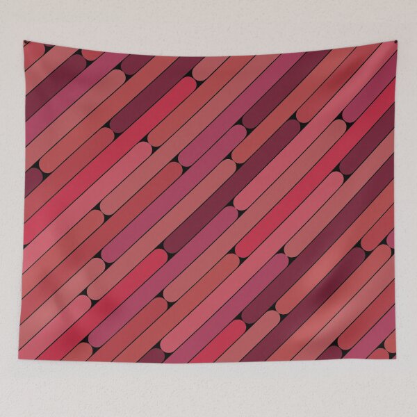 Item preview, Plum Color Diagonal Pattern designed and sold by MagicSpread.