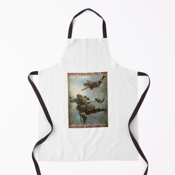 Item preview, Air Force Everything Will Kill You So Choose Something Fun Poster designed and sold by Wisniewska-03.