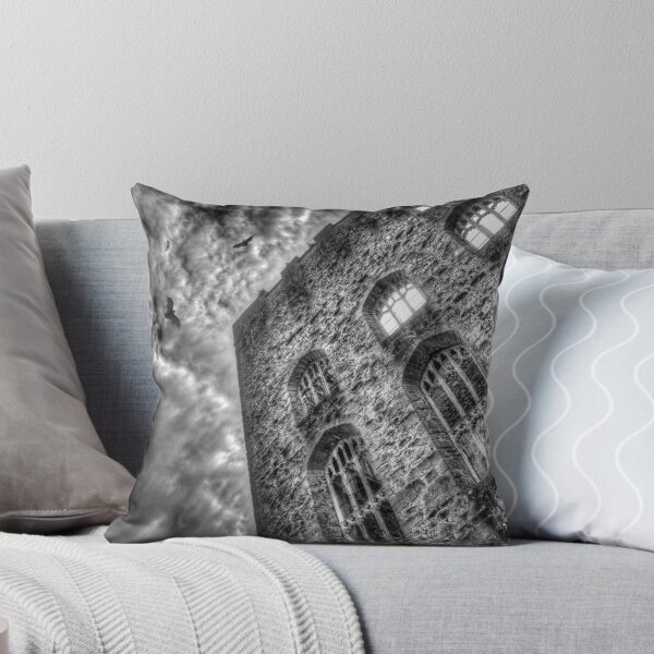 Item preview, Gwrych Castle Throw pillow and Tote bag Collection 10 designed and sold by outlawalien.