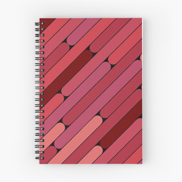 Item preview, Pomegranate Color Diagonal Pattern designed and sold by MagicSpread.