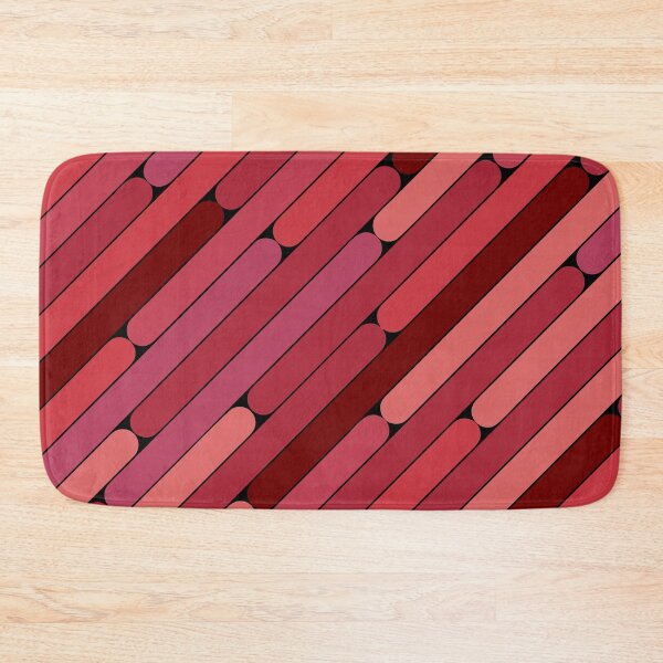 Item preview, Pomegranate Color Diagonal Pattern designed and sold by MagicSpread.