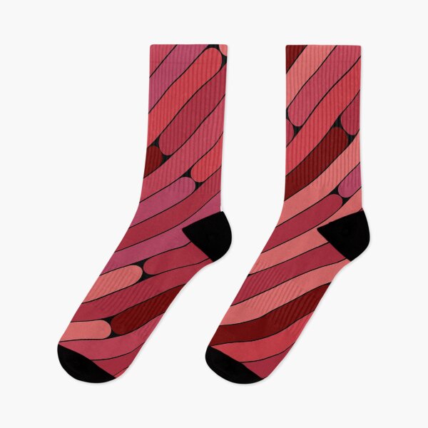 Item preview, Pomegranate Color Diagonal Pattern designed and sold by MagicSpread.