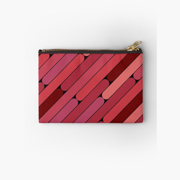 Item preview, Pomegranate Color Diagonal Pattern designed and sold by MagicSpread.