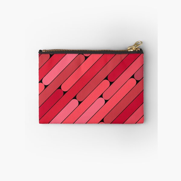Item preview, Raspberry Color Diagonal Pattern designed and sold by MagicSpread.