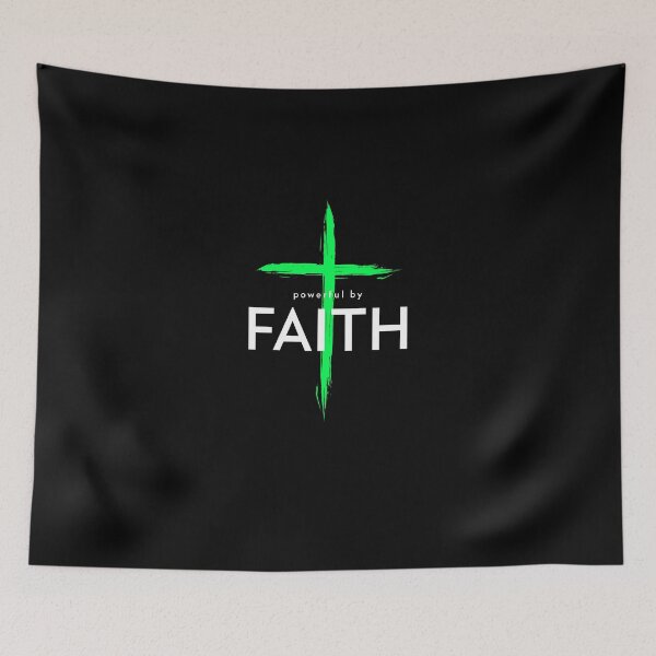 Item preview, powerful by faith  designed and sold by kyds.