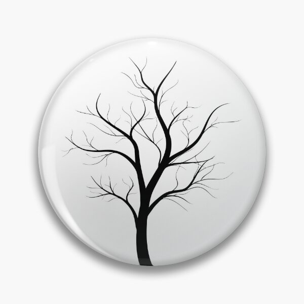 Item preview, Bare tree, tree with no leaves, silhouette tree designed and sold by Tanysl.