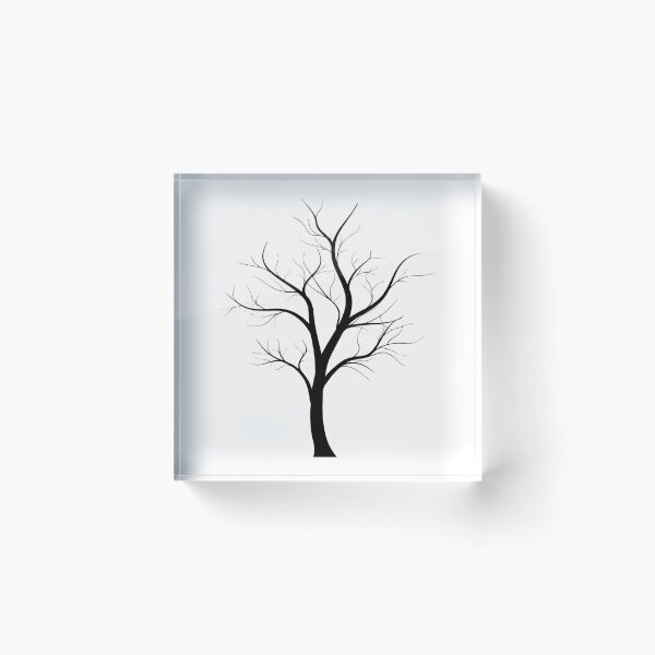 Item preview, Bare tree, tree with no leaves, silhouette tree designed and sold by Tanysl.