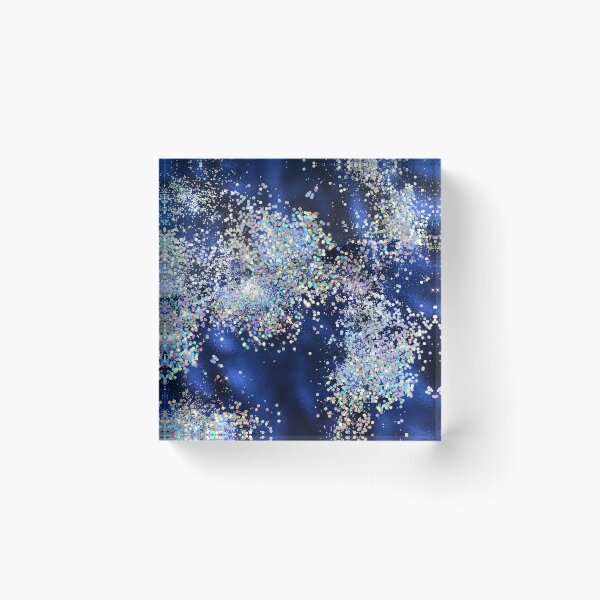 Item preview, Midnight Blue and Multicolor Sequins designed and sold by WOW TeesAndThings.