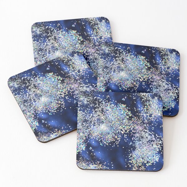 Item preview, Midnight Blue and Multicolor Sequins designed and sold by WOW TeesAndThings.