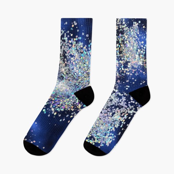 Item preview, Midnight Blue and Multicolor Sequins designed and sold by WOW TeesAndThings.