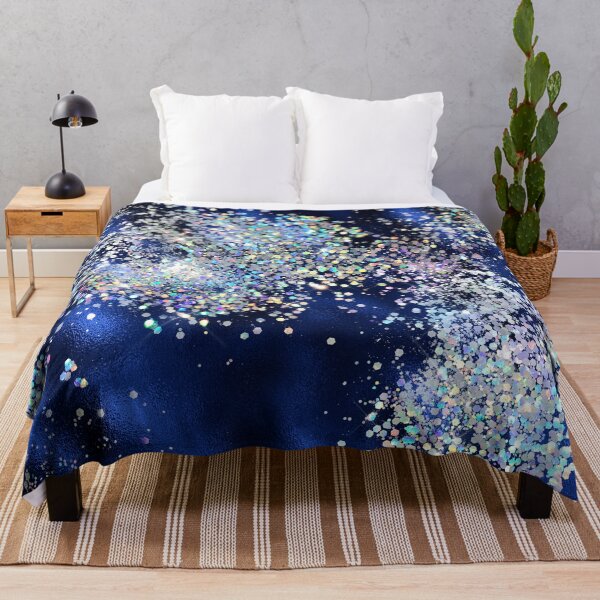 Item preview, Midnight Blue and Multicolor Sequins designed and sold by WOW TeesAndThings.