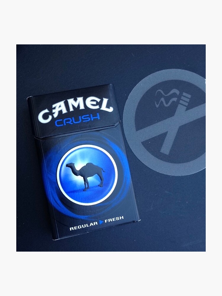 "camel crush cigarettes " Sticker by addylee | Redbubble