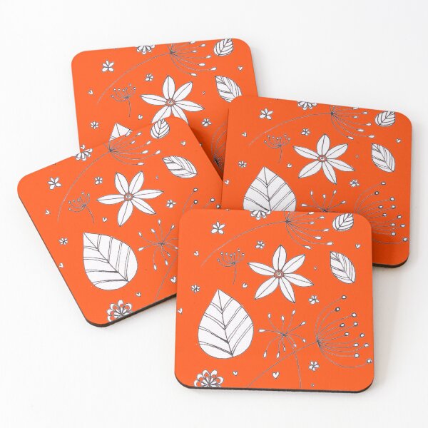 Item preview, Floral in orange designed and sold by BlueTulip20.