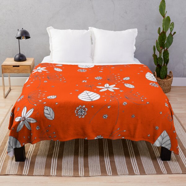 Item preview, Floral in orange designed and sold by BlueTulip20.