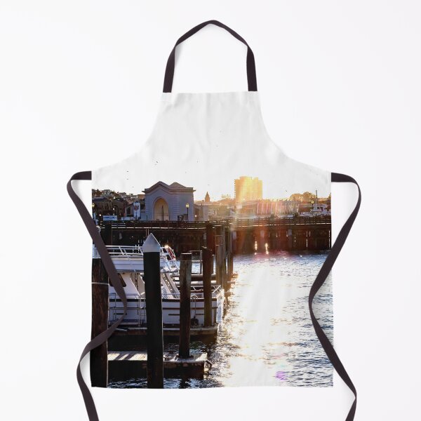 Item preview, Boats and Yachts at the Pier 39 The Embarcadero San Francisco California designed and sold by Artsy Boulevard.