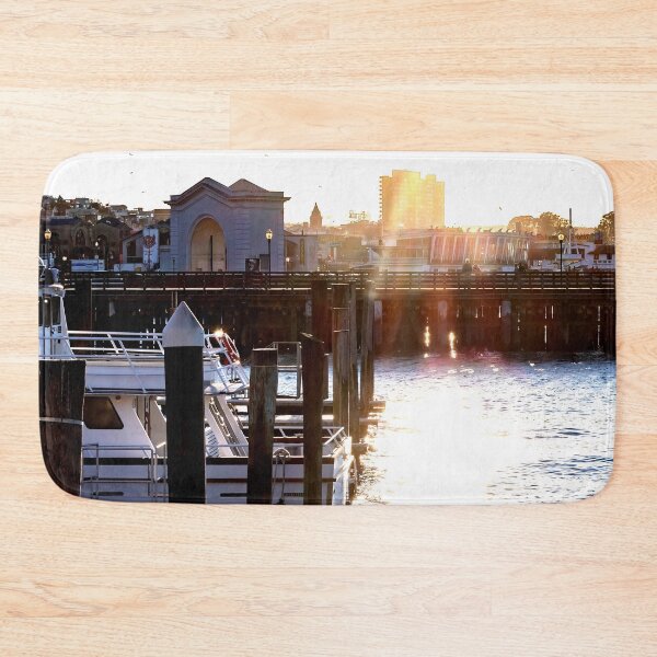 Item preview, Boats and Yachts at the Pier 39 The Embarcadero San Francisco California designed and sold by Artsy Boulevard.