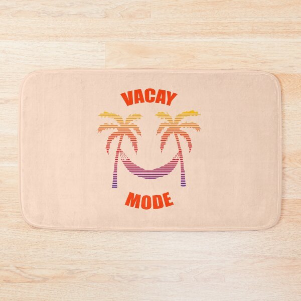 Item preview, Vacay Mode Palms and Hammock Retro Design designed and sold by odrito.