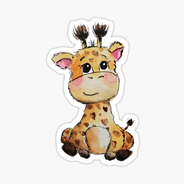 Baby giraffe Sticker