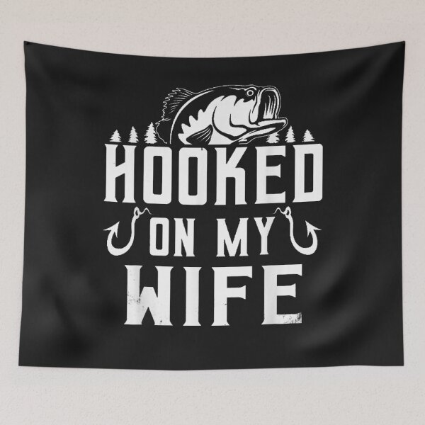 Item preview, hooked on my wife T-Shirt designed and sold by Lukifo-Epic.