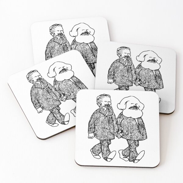 Item preview, Marx & Engels Holding Hands designed and sold by jacquesi97.