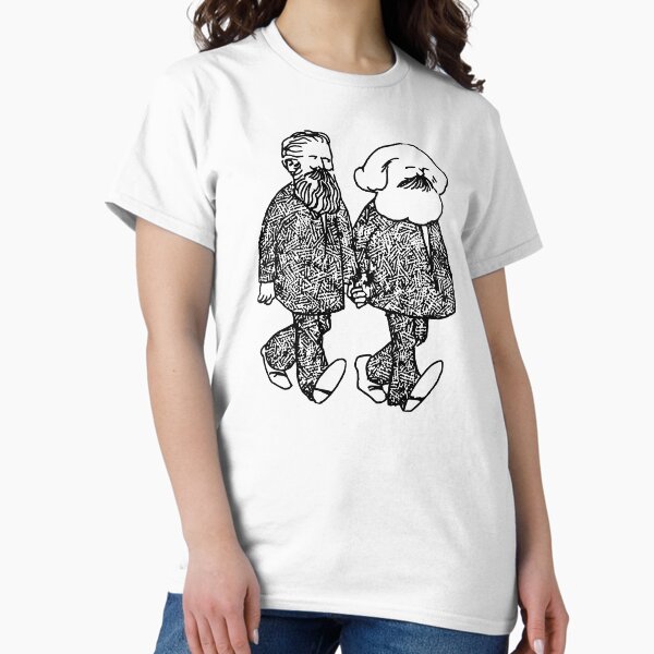 Item preview, Marx & Engels Holding Hands designed and sold by jacquesi97.
