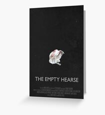 Sherlock - The Empty Hearse Greeting Card