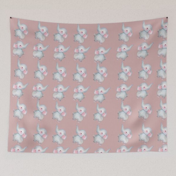 Item preview, Small baby elephant pattern designed and sold by Theleochick.