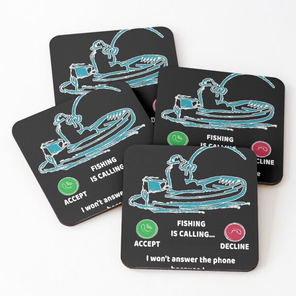 Item preview, Fishing Calls - I won't Answer The Phone designed and sold by DELMEO.