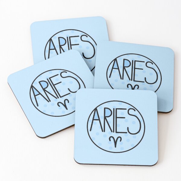 Item preview, Aries Zodiac Sign , Sign Of Zodiac Pastel Blue designed and sold by Barolina.