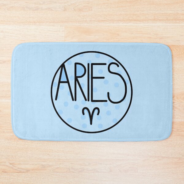 Item preview, Aries Zodiac Sign , Sign Of Zodiac Pastel Blue designed and sold by Barolina.