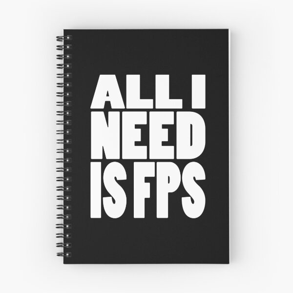 Item preview, ALL I NEED IS FPS | Gaming geeky typography designed and sold by Cevil.