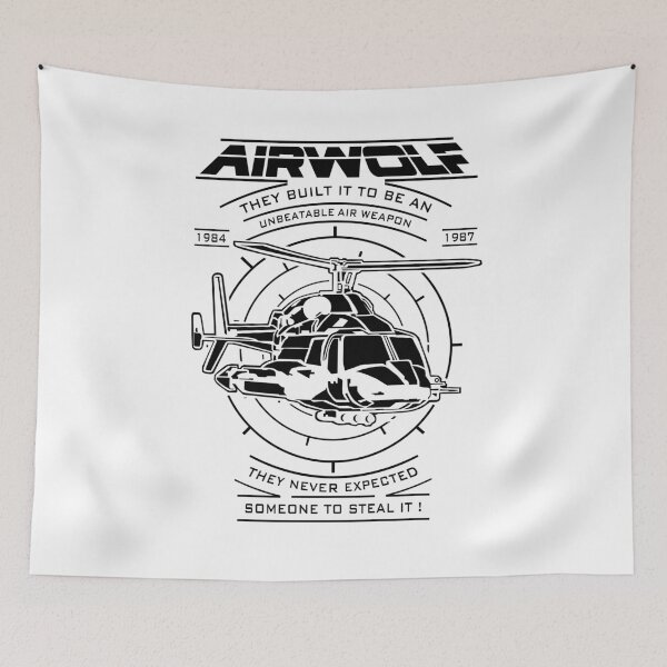 Item preview, Airwolf 1987 designed and sold by Ravensclaw3.