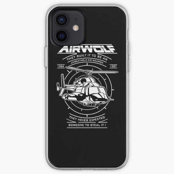 Airwolf 1987 iPhone Soft Case