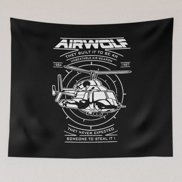 Item preview, Airwolf 1987 designed and sold by Ravensclaw3.