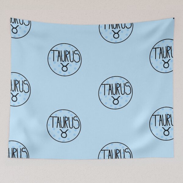 Item preview, Taurus Zodiac Sign , Sign Of Zodiac Pastel Blue designed and sold by Barolina.