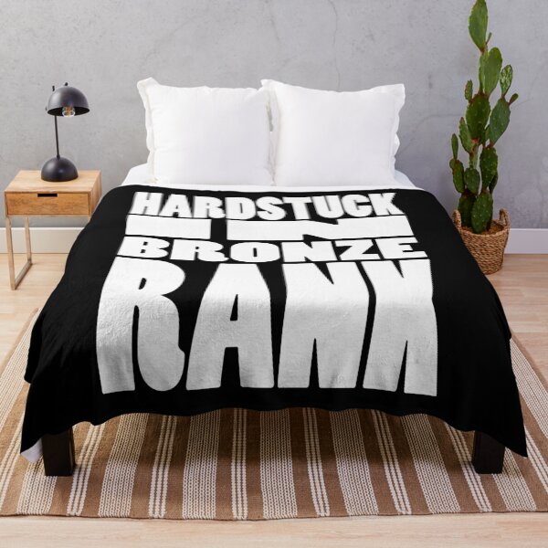 Item preview, HARD STUCK IN BRONZE RANK | Gaming geeky typography designed and sold by Cevil.