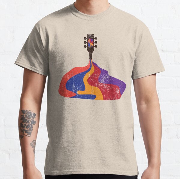 Guitar Half Full of Wine Classic T-Shirt