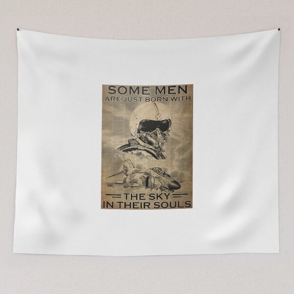 Item preview, Aircraft Some Men Are Just Born With The Sky In Their Souls Poster designed and sold by Wisniewska-03.