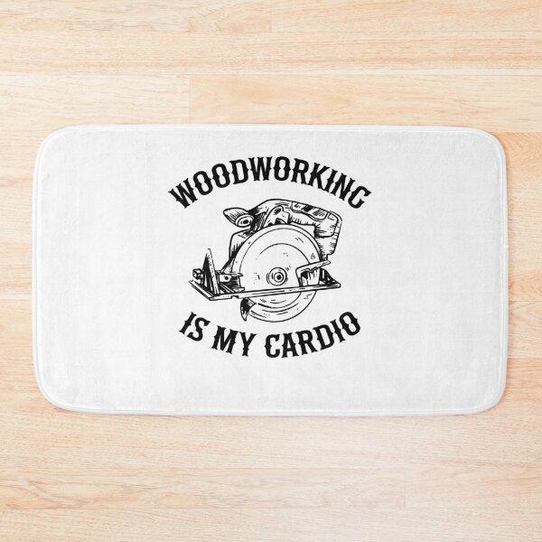 Item preview, Woodworking Is My Cardio Saw Carpenter Gift Father's Day designed and sold by Stronzi.