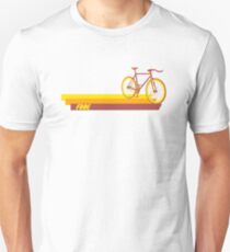 Fixie Retro Stripes Unisex T-Shirt