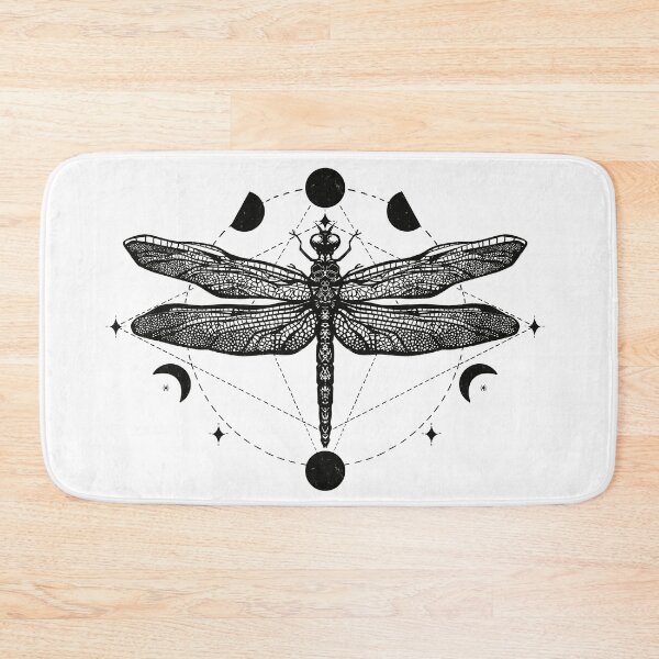 Item preview, Dragonfly design - Black  designed and sold by xeeru.