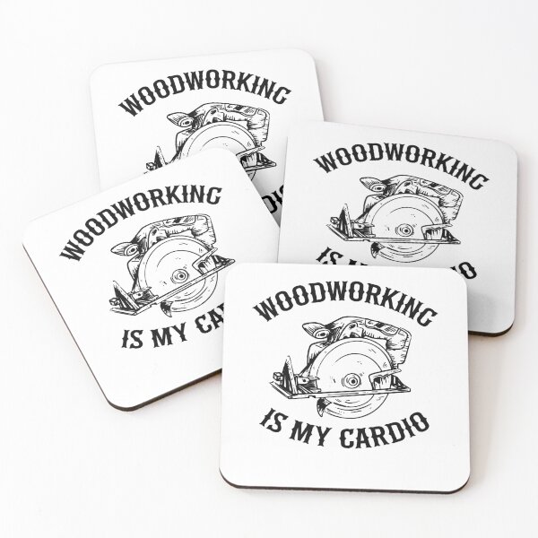 Item preview, Woodworking Is My Cardio Saw Carpenter Gift Father's Day designed and sold by Stronzi.