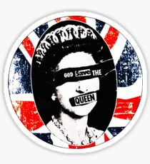 GOD SAVE THE QUEEN Sticker