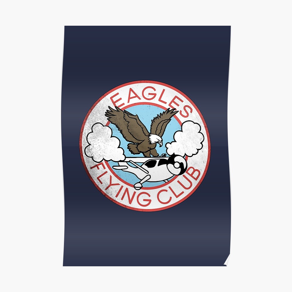 Eagles Flying Club Iron Eagle T-Shirt: Iron Eagle Mens T-Shirt