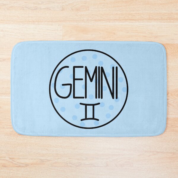 Item preview, Gemini Zodiac Sign , Sign Of Zodiac Pastel Blue designed and sold by Barolina.