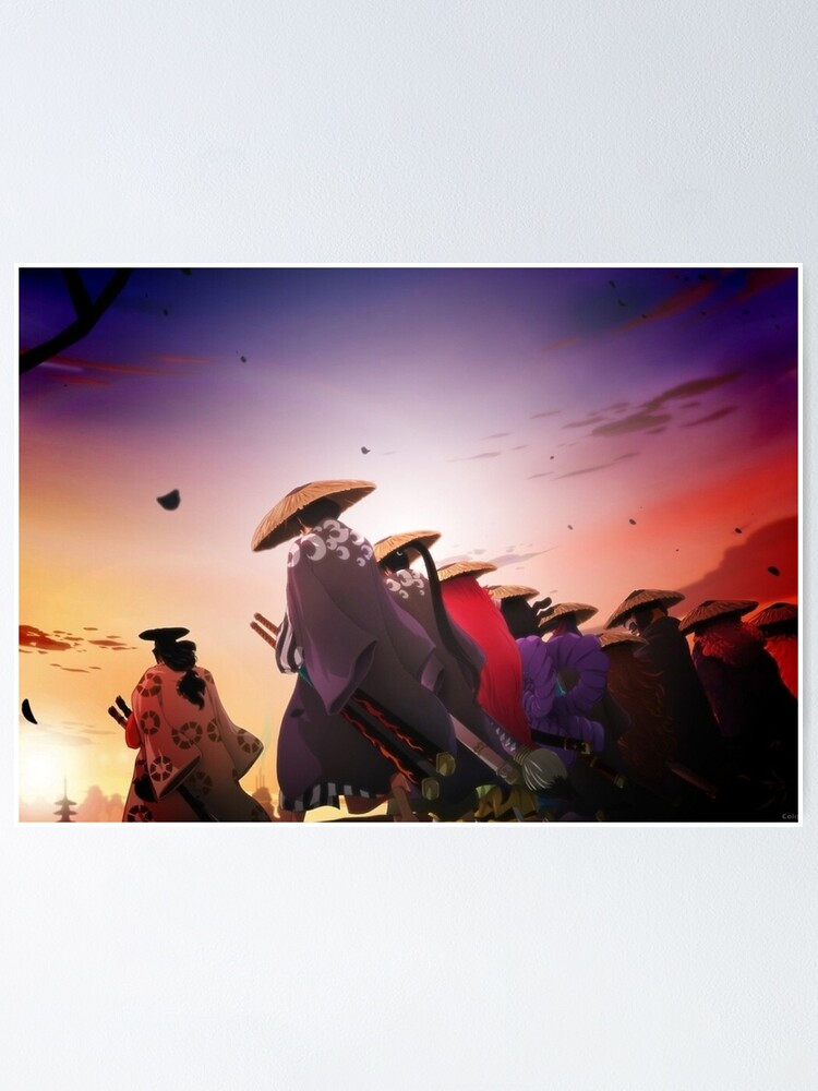 Samurais from Wano Poster for Sale by TheOPStore